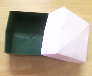 Коробочка из бумаги своими руками