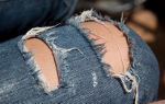 Супермодные рваные джинсы своими руками